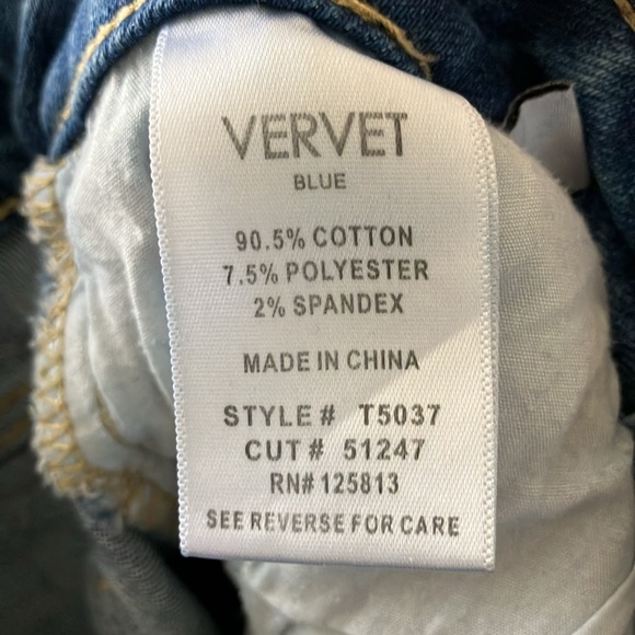 Vervet High Waisted Straight Leg Jean - Picture 4 of 9